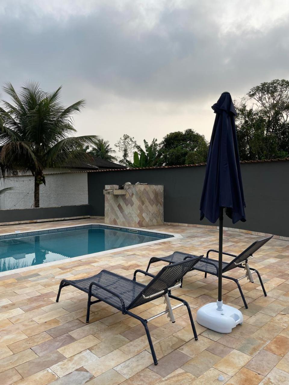 Casa Com Quadra De Areia Boraceia Sao Sebastiao Villa Exteriör bild
