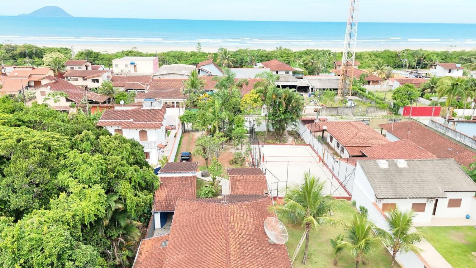 Casa Com Quadra De Areia Boraceia Sao Sebastiao Villa Exteriör bild